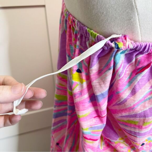 Lilly Pulitzer Emma Top Amethyst Sunseekers XS Off Shoulder - Picture 7 of 7